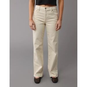 American Eagle Outfitters Tan Straight Leg Jeans
